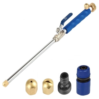 Car Wash High Pressure Water Gun Residue Free Critical Cleaning / Wand Nozzle Power Metal Spray High Pressure Water Jet